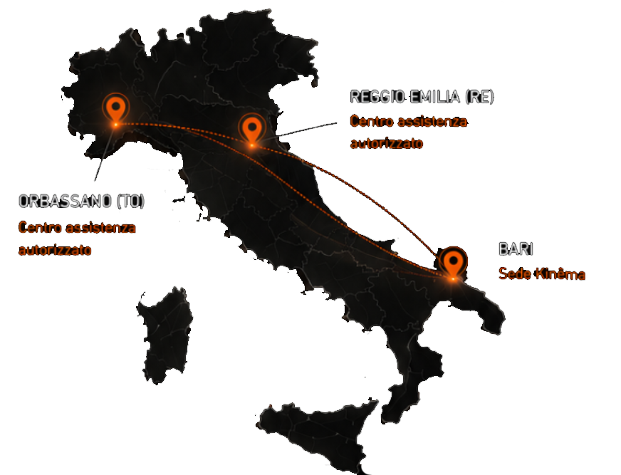 Mappa Rete Assistenza Italia